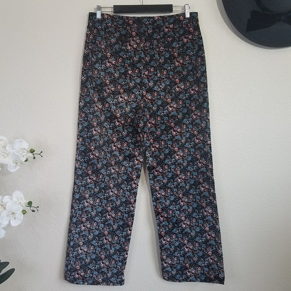 Rebecca Taylor La Vie High Rise Lisette Velveteen Pants - Picture 4 of 11